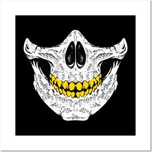 Bling teeth Posters and Art